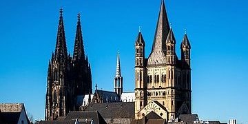 Stadtansicht Köln Hohenstaufenring