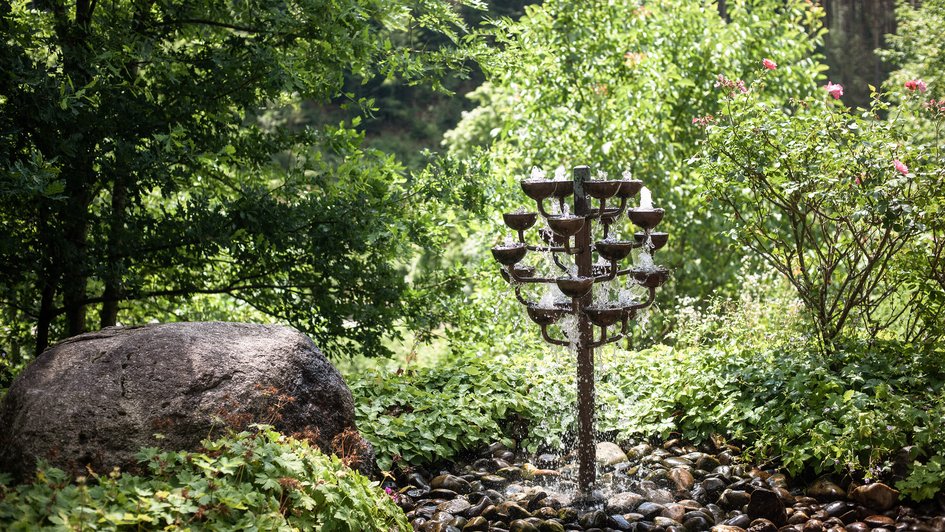 Freizeit-Aktivitäten  Spingbrunnen im Wald