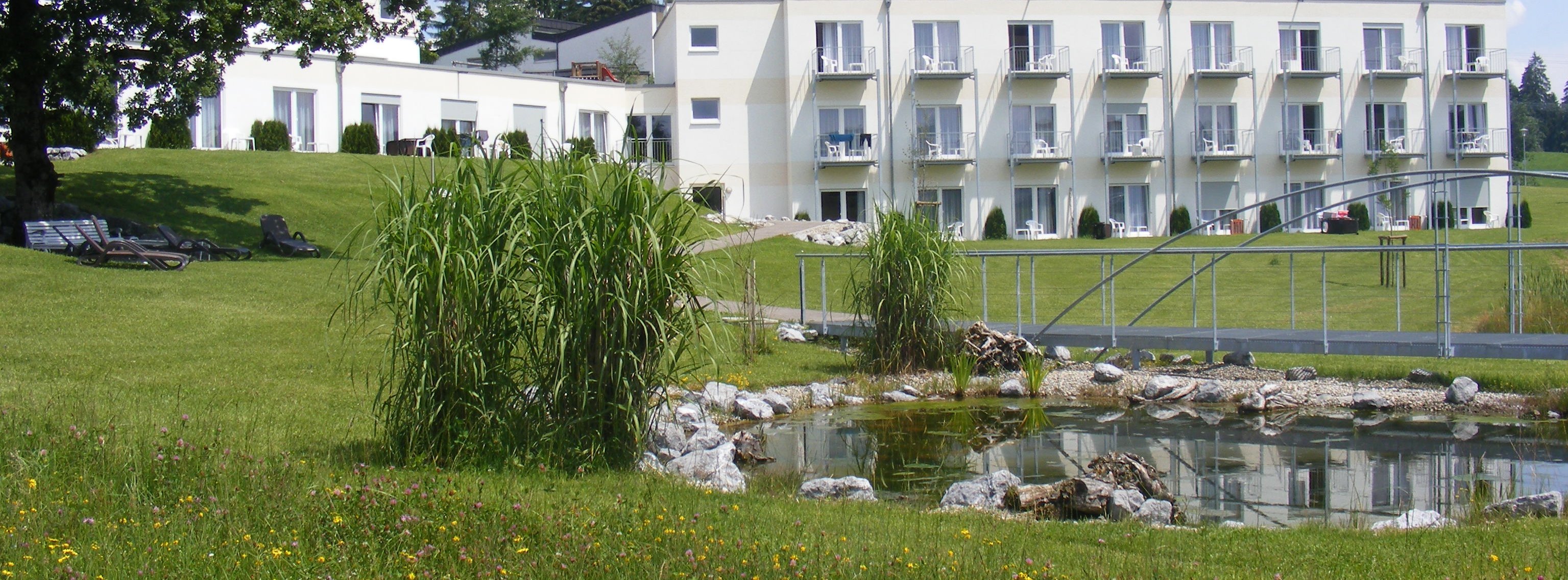 Außenansicht der Oberberg Fachklinik Scheidegg