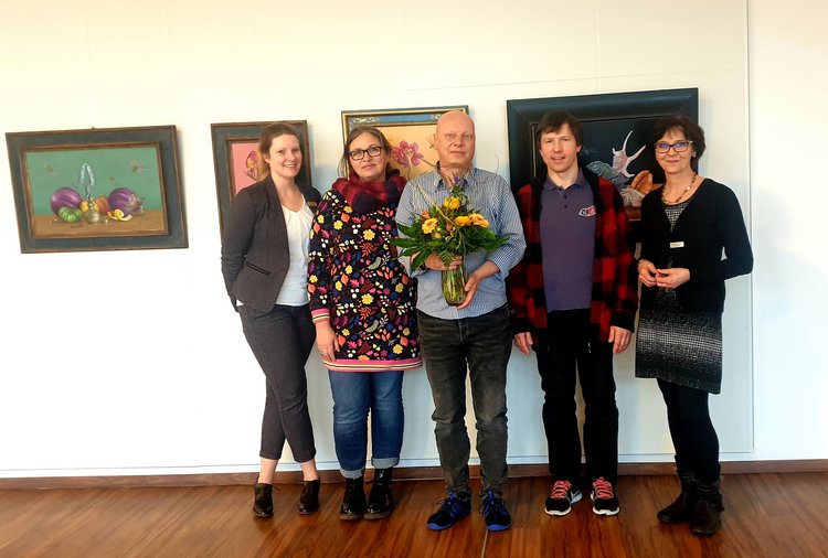 Katja Berger, Gesine Imhof, Sirko Kupper, Sabine Luther und Albrecht Tübke