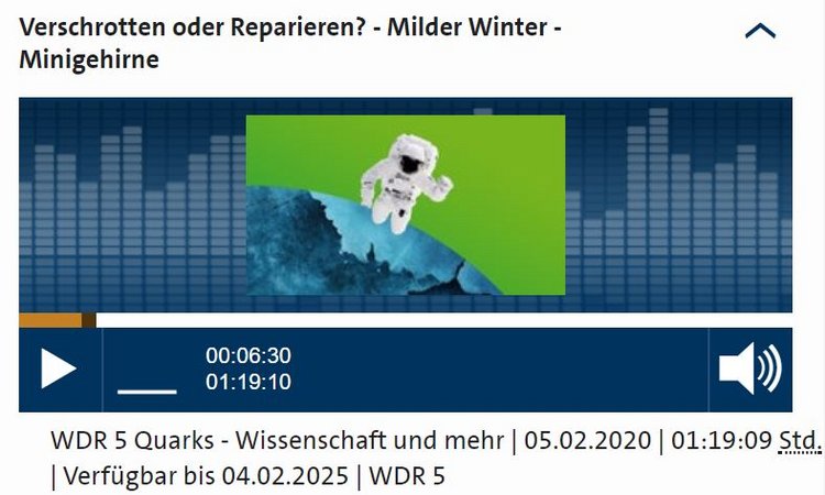 Lichttherapie bei WDR