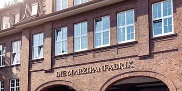 Außenansicht Oberberg Fachklinik Marzipanfabrik