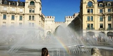 Stadtansicht München Maximiliansplatz